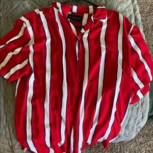 Short sleeve button up very soft